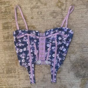 Amazon bustier top